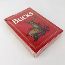 Vintage Phillip Morris BUCKS Cigarette Co Playing Cards Deck 1990 SEALED