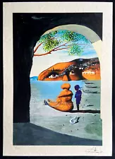 Salvador Dalì Lithograph COA Original Signed Numbered by Hand Dali