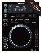 Pioneer CDJ-350 Skin | Color Black | Protective Decal | StyleFlip Skins