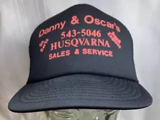 Husqvarna Danny & Oscar’s Sales & Service Go Karts Small Engines Vintage Hat