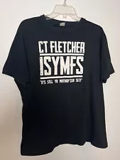 CT Fletcher Iron Addict Gym Shirt Sz XL Lifting Bodybuilding ISYMFS Black