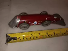 vintage tin ford turbo race car