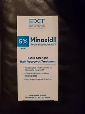 ✅️ EXT Extreme Hair Therapy 5% Minoxidil for Men NEW expires 10/2025