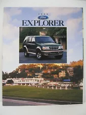 1996 Ford Explorer XL XLT Sport Limited Eddie Bauer Dealer Sales Brochure Catalo