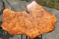 burl wood slab live edge River Table