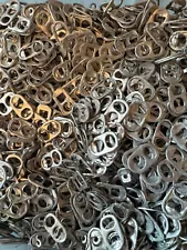 ALUMINUM POP TOPS, POP TABS, PULL TABS BEER, SODA FOR ART WORK 6000 plus pcs