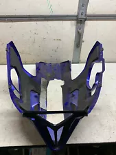 2002 Yamaha YZF R6 OEM Three Piece Chin Fairing Set Lower Cowl Belly Pan