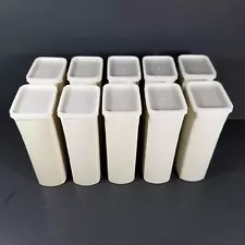 10 Crystal Light Storage Containers Empty Crafts Supplies Garage School Sewing