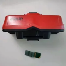 Nintendo Virtual Boy Console for Repair/Parts TESTED, Needs Flex For One Side