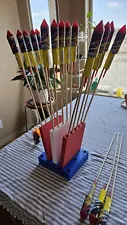 3d Printed Firework Rocket Rack + Roman Candle Holders Compact Design 4th July