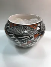 NEW Large Acoma Pueblo New Mexico Pottery Signed L Bryant