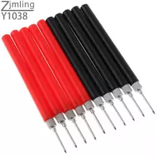 10pcs Test Probe Tip Vehicle Wire Connector Electrical Test Pin for Multimeter