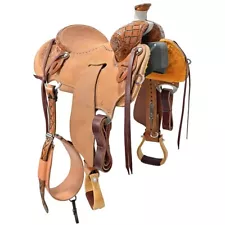 New! 14.5" Cactus Saddlery Ranch Saddle Code: SCA145CSR2805