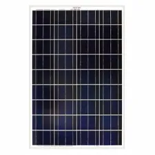 100-Watt Monocrystalline Solar Panel for RV's Boats and 12-Volt Systems