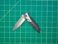 Microtech Socom Bravo Mini S/E Manual EDC Knife Carbon Fiber Scales, M390 Blade