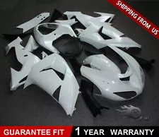 Unpainted White Bodywork Fairing Kit ABS Fit for KAWASAKI NINJA ZX 10R 2006 2007 (For: 2006 Kawasaki Ninja ZX10R)