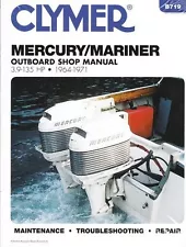 1964-1971 Mercury 4-135 HP Outboard Repair Manual 85 90 95 100 110 115 125 B719