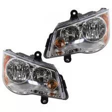 For Chrysler Town and Country 2008-2016 Headlight Driver and Passenger Side CAPA