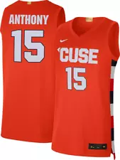 Nike Elite Syracuse Orange Carmelo Anthony Basketball Jersey BV2574 891 Size 2XL