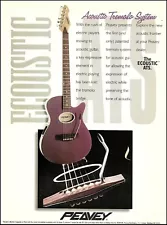 Peavey Ecoustic ATS acoustic tremolo system guitar advertisement 1995 ad print