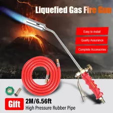 Propane Torch Weed Burner Ice Snow Melte /Flame Wand Igniter Roofing w/ 79" Hose