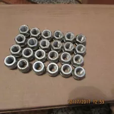 GM # 9595174 LUG NUTS * USED , BUT NICE * " 24 FOR 1 SALE " (For: 2008 Cadillac Escalade ESV)