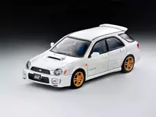 Furuya 1/64 Subaru WRX STI BugEye Wagon Pearl White