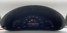 2003 MERCEDES BENZ C240 USED DASHBOARD INSTRUMENT CLUSTER FOR SALE (MPH)