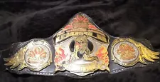 Reggie Parks Pro Wrestling America World Champion Belt.