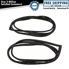 Door Weatherstrip Seals Rubber for Electra LeSabre 88 98 Bonneville 2 Door (For: 1979 Caprice Classic)