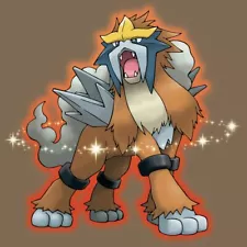 Pokemon Sword and Shield LEGIT Gamestop Event Shiny Entei Untouched