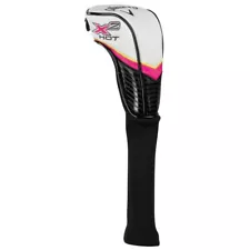 Callaway X2 Hot Ladies Driver Wood Headcover (Black/White/Pink) Golf