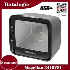 Datalogic Magellan 3410VSI Desktop Fixed 2D Barcode Scanner w Cable USB/RS232