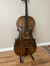 Cello Full Size with Stand and Bow