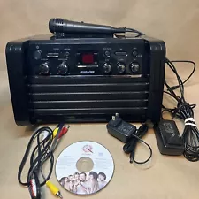 iKaraoke KS213B-BT CD+G KARAOKE System W/ Bluetooth, Tested Works