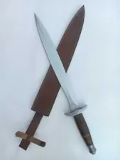 CUSTOM HANDMADE D2 TOOL STEEL DAGGER SWORD ROMAN GLADIUS SWORD VIKING SWORD