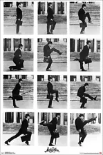 Monty Python MINISTRY OF SILLY WALKS John Cleese Comedy Sketch 1970 22x34 POSTER