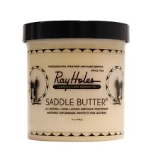 Ray Holes Saddle Butter, Ideal For Use on Saddles, Boots, Chaps, Scabbards, L...