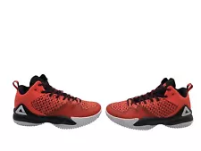 PEAK Mens Lou Williams Fluorescent Orange Basketball Shoes Size US 10 EW02321A