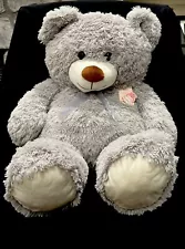 Giant Teddy Bears Large Plush 39 Inch Stuffed Animal Toy Plush MaoGoLan Gray