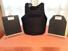 *NEW* BULLET PROOF VEST / PLATE CARRIER + LEVEL 3 BALLISTIC PANELS Size L-XXL