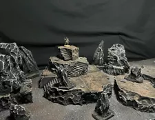 Wargaming Terrain Large Set Of Rock Hills Scatter Terrain