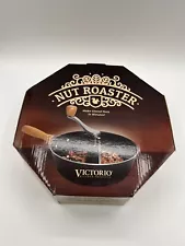 New Victorio Nut Roaster Glazing Almonds Pecans Walnuts Peanuts Hazelnuts Cashew