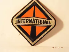 International Truck Trucking Iron-On Embroidered Patch