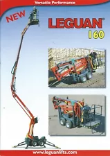 Equipment Data Sheet - Leguan - 160 - Articulating Boom Lift - Brochure (E6258)