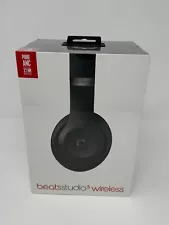 New ListingBeats by Dr. Dre Studio3 Wireless Over Ear Headphones - Matte Black - NIB