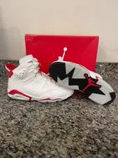 Nike Air Jordan 6 Retro Red Oreo Size 9 Men's SPB-JB 334707