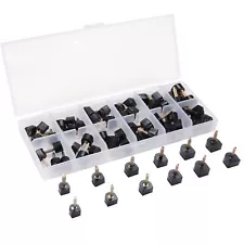 24 Pairs High Heel Replacement Tips Womens Shoes Tips Repair Kit,6 Size,8,/9/...