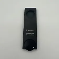 Olympus Microscope Polarizer Slider U-AN360
