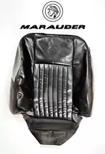 2003 2004 Mercury Marauder Front LH Driver Seat Upper Leather Cover OEM 03 04